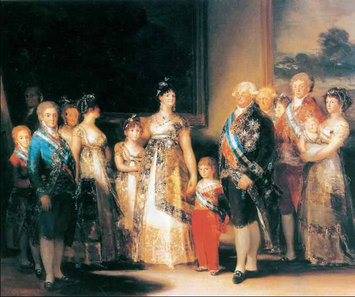 Ф Гойя Семья короля Карла IV 1800 г Прадо Мадрид На рубеже 1819 вв - фото 251