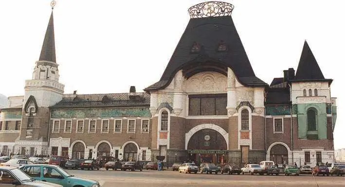 Ф О Шехтель Ярославский вокзал Фасад 190204 гг Москва Модерн - фото 132