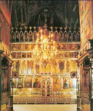 Мастерская Андрея Рублёва Иконостас Троицкого собора 1420е гг - фото 133
