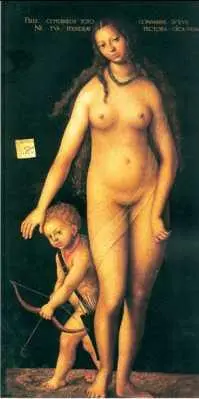 Л Кранах Старший Венера и Амур 1509 г Государственный Эрмитаж - фото 268