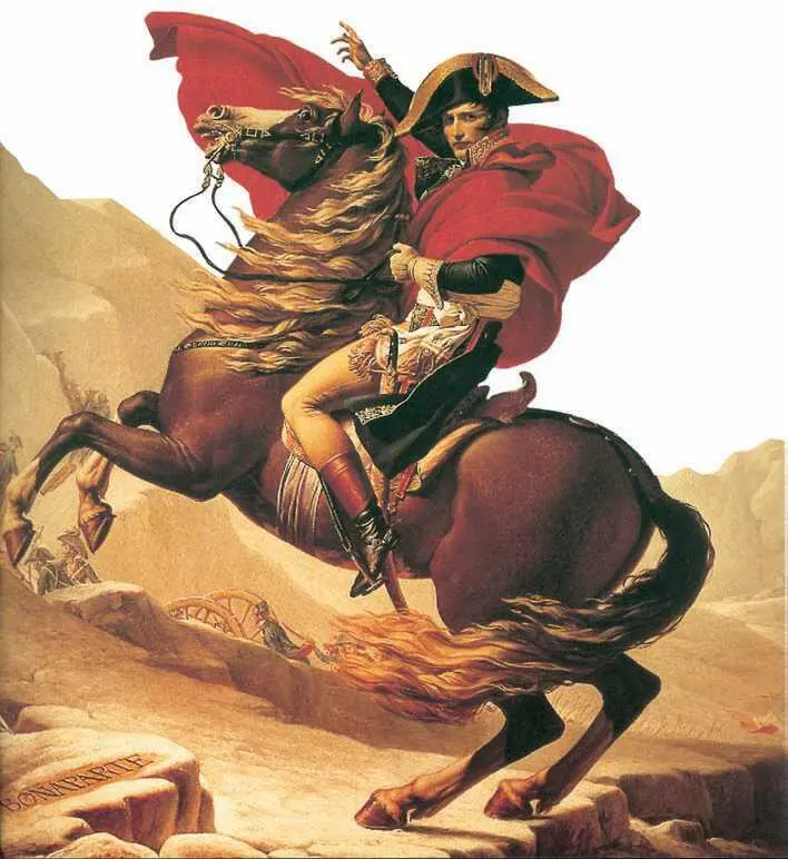 Ж Л Давид Наполеон при переходе через СенБернар 1800 г Национальный - фото 3