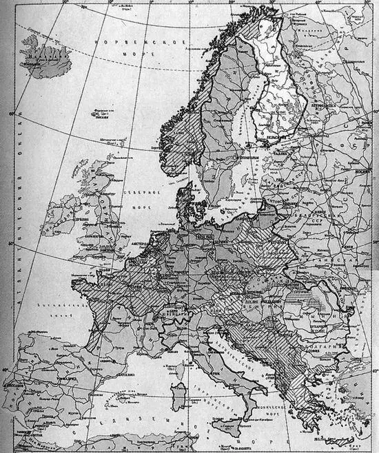 Карта Европы на 22 июня 1941 года Часть IV Самоубийство Виктор Суворов - фото 40