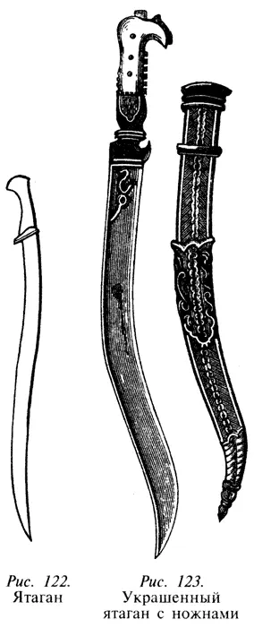 На рис 124 приведены сечения основных форм колющих клинков Клинок 1 чье - фото 75