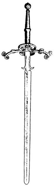 Двуручный меч Джордж Сильвер приьодит любопытное описание боя между неким - фото 7