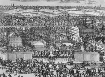 Немецкая слобода в Москве Гравюра А Шхонебека 1705 г Дом Лефорта в - фото 39