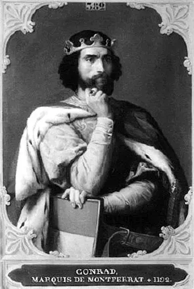 Конрад Монферратский Художник ФЭ Пико XIX в Рыцарствующий аристократ с - фото 19