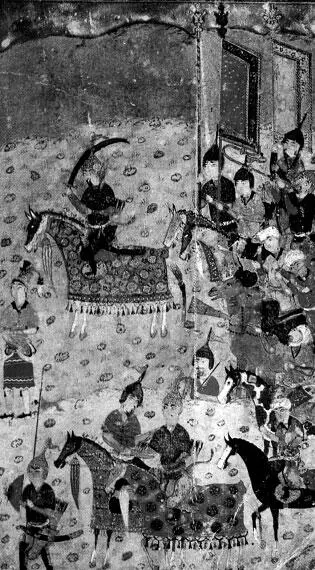 Войско в походе Вторая половина XVI в Мавераннахр Миниатюра к книге Хатифи - фото 31