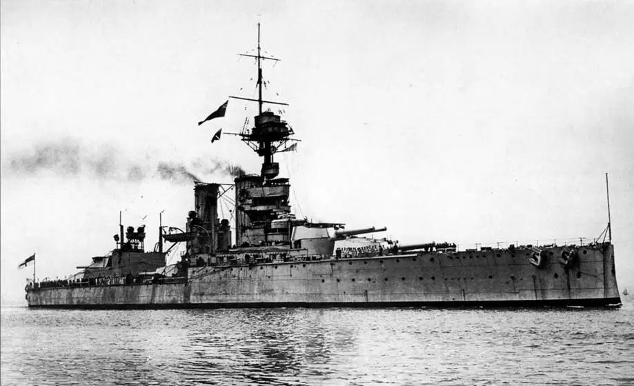 Линейный корабль Центурион 1917 год Линейный корабль Аякс Мальта - фото 65