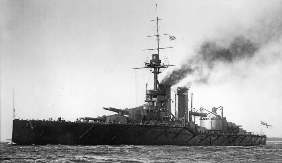 Линейный корабль Одейшес Между 1912 и 1914 годами Линейный корабль - фото 71