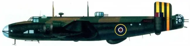 Хэндли Пэйдж Галифакс BMk III Эскадрилья 462 специального назначения - фото 108
