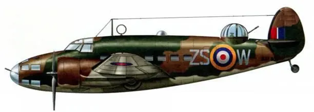 Локхид Хадсон GRMk IIIA Эскадрилья 48 Береговое командование КВВС СК - фото 143