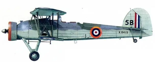 Фэйри Суордфиш Mk I Эскадрилья 824Морская авиация флота HMS Игл 1939 - фото 167