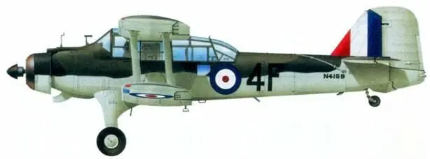 Фэйри Альбакор Mk I Эскадрилья 826 Морская авиация флота 19411943 гг - фото 168