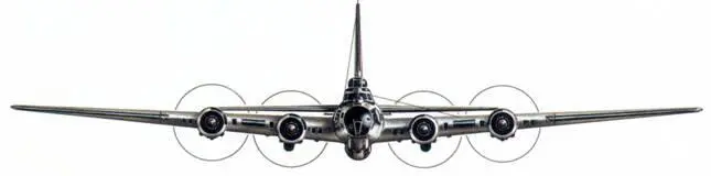 Мощь огня в лобовой атаке Изображение анфас B17G дает возможность - фото 184