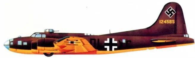 Боинг B17F Флаинг Фортресс 360я бомбардировочная эскадрилья 303я - фото 185
