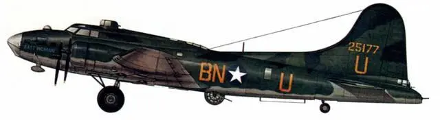 Боинг B17F Флаинг Фортресс 359я бомбардировочная эскадрилья 303я - фото 189