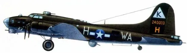 Боинг B17G Флаинг Фортресс 602я бомбардировочная эскадрилья 398я - фото 196