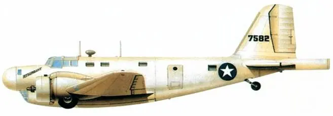 Дуглас В18В Боло Неизвестная эскадрилья ВВС армии США США 1942 г - фото 257