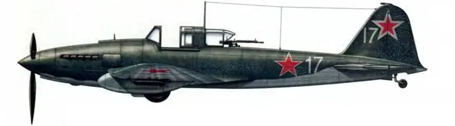 Ильюшин Ил2М3 Неустановленный штурмовой полк Советские ВВС 19431944 - фото 284