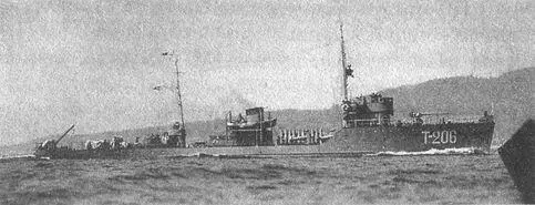 БТЩ206 Верп Между 19 часами и 1930 юминдская батарея с дистанции 11595 - фото 22