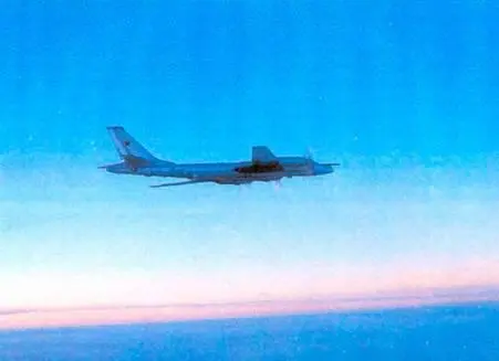 Ту22М3 в полете Прим OCR вообщето Ту95 На базе ТРДДФ НК22 в ОКБ Н - фото 113