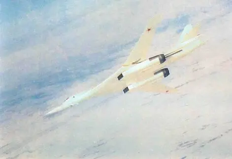 Ту160 вид сзади Бомбардировщик Ту160 в полете В 1977 г в ОКБ им - фото 134