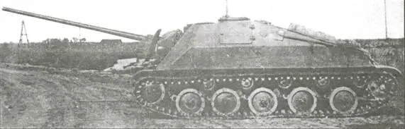 Опытная легкая самоходная установка СУ57Б Состояние создана в 1944 году - фото 93