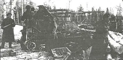 Самоходная артиллерийская установка ЗИС30 на боевой позиции Состояние на - фото 67