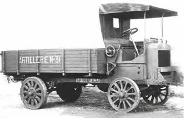 Берлие CAT 1914 г Передвижная голубятня на шасси Берлие САБ 1917 г - фото 248