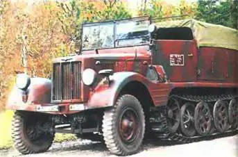 Боргвард HLkI6 SdKfz11 1940 г Главной же военной продукцией марки - фото 309