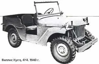 Виллис Куод 4X41940 г ВиллисМА 4X41941 г ВиллисМВ Джип - фото 403