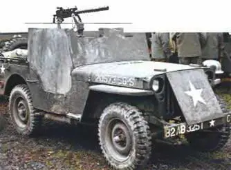 Бронеавтомобиль Т25 на шасси ВиллисМВ 4x41943 г ВиллисМВ Джип - фото 407