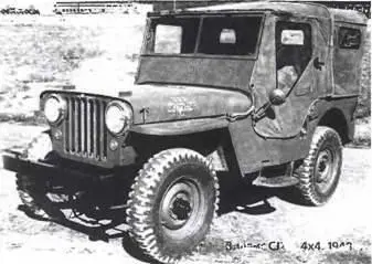 Виллис CJ2A 4x4 1948 г ВиллисМО М38 с безоткатной пушкой М271953 г - фото 411