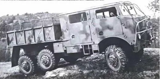 Вольво TVC 6X61942 г Вольво НВТ 1944 г Первым направлением работ было - фото 428