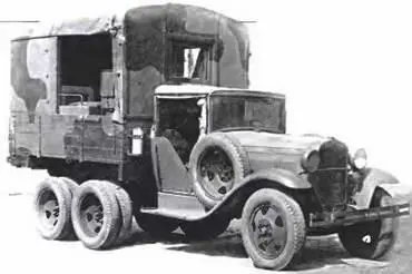Зарядная станция на шасси ГАЗААА 1942 г БА10 6X41938 г - фото 462