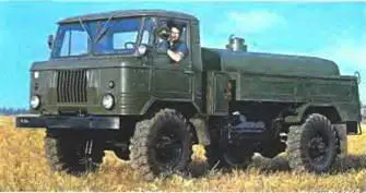 Маслозаправщик МЗ66 на шасси ГАЗ6614 4X41973 г ГАЗ6602 с кузовом - фото 484