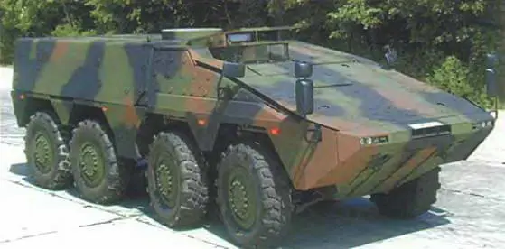 Боевая машина MRAV Боксер созданная при участии фирмы Алвис 8X8 2004 г - фото 49