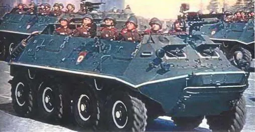 БТР60П ГАЗ49 8X81961 г БТР80А ГАЗ59034 8X81995 г Самоходное - фото 498