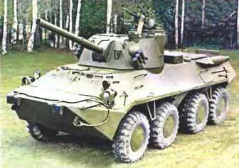 Самоходное орудие НонаСВК на шасси БТР80 8X81987 г БТР90 ГАЗ5923 - фото 500