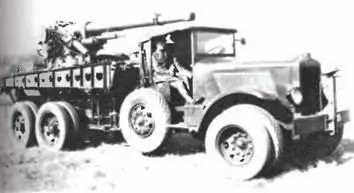 Зенитная установка Т1 на шасси Гарфорд 6X41931 г Тяжелый броневик - фото 526
