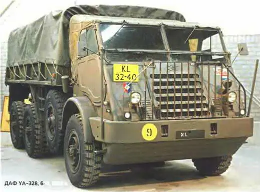 ДАФ YA328 6X61953 г Вскоре к нему присоединились армейские 4тонные - фото 597