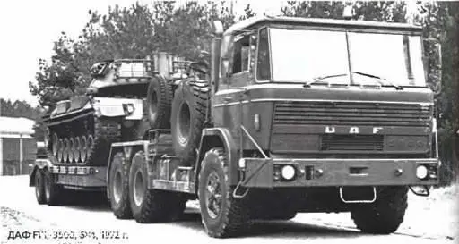ДАФ FW3500f6X4 1972 г Еще в середине 50х гг стало ясно что сложная и - фото 606
