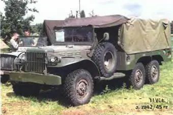 ДоджТ223 С62 6X6194245 гг Самоходная установка М33 на шасси Додж Т223 - фото 726
