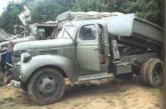 Додж T110L6 D60S 1944 г Его внешними отличиями были правое расположение - фото 737