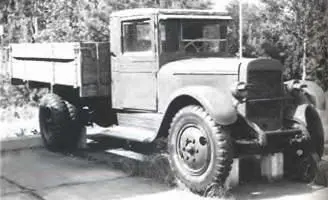 ЗИС5193443 гг Бензозаправщик БЗ43 на шасси ЗИС5В 1943 г - фото 808