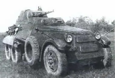 Бронеавтомобиль БА11 на шасси ЗИС34 6x41940 г Главным военным - фото 818