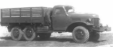 Опытный образец ЗИС151 6X61946 г ЗИС151А с носовой секцией понтонного - фото 826