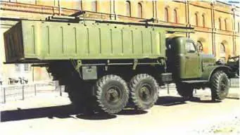 ЗИЛ157К с секцией понтонного парка ЛПП 1962 г ЗИЛ157КВ 6X6 с - фото 834