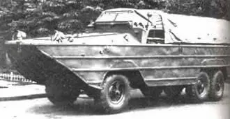 Амфибия ЗИЛ485А БАВА 6X61960 г БТР152 на шасси ЗИС123 6X61951 г - фото 837