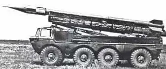 ЗИЛ135Б с ракетным комплексом 2Кб Луна 8X81959 г Пусковая установка - фото 849